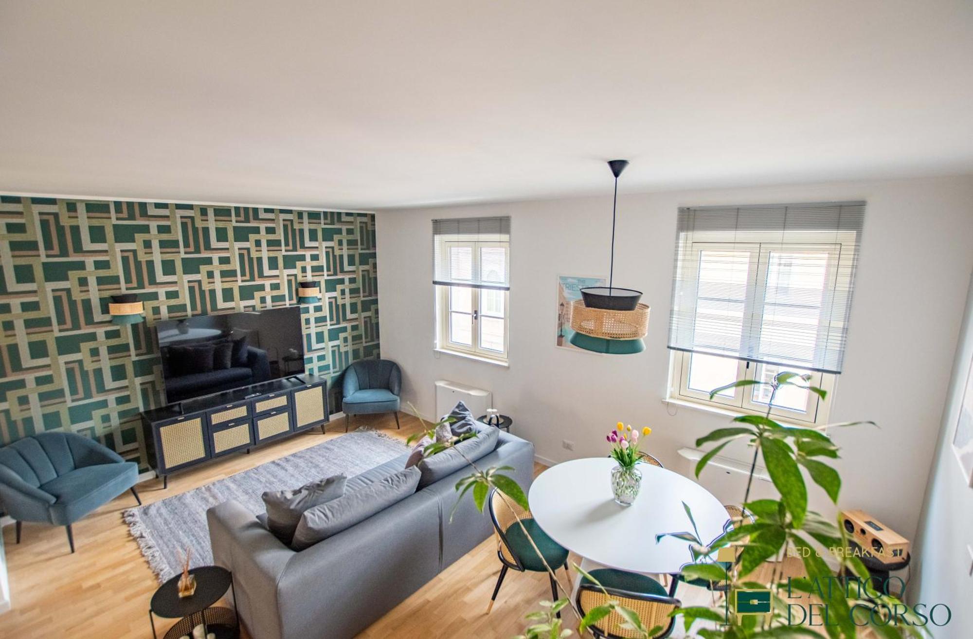Apartament L'Attico Del Corso Triest Zewnętrze zdjęcie