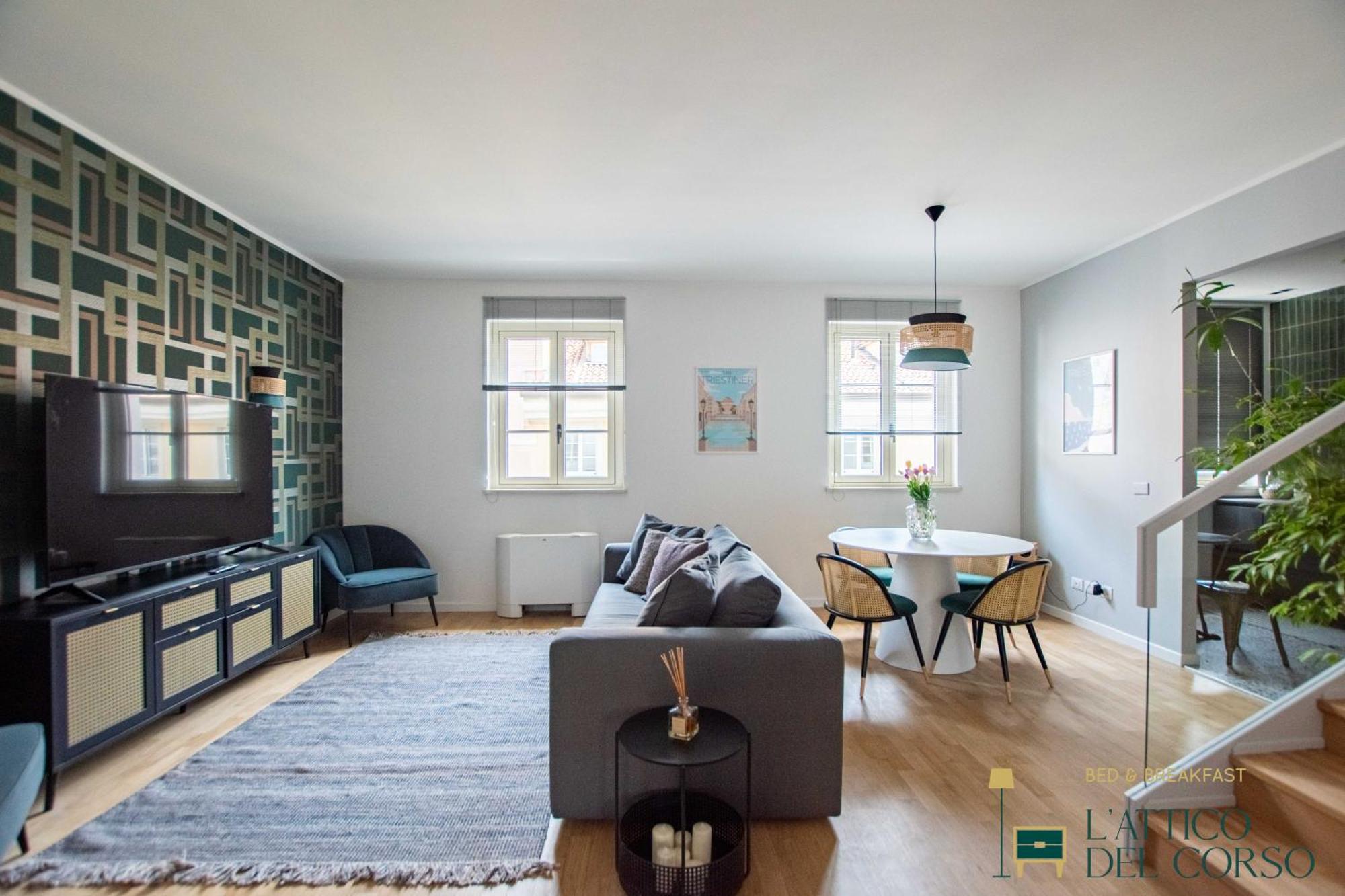 Apartament L'Attico Del Corso Triest Zewnętrze zdjęcie