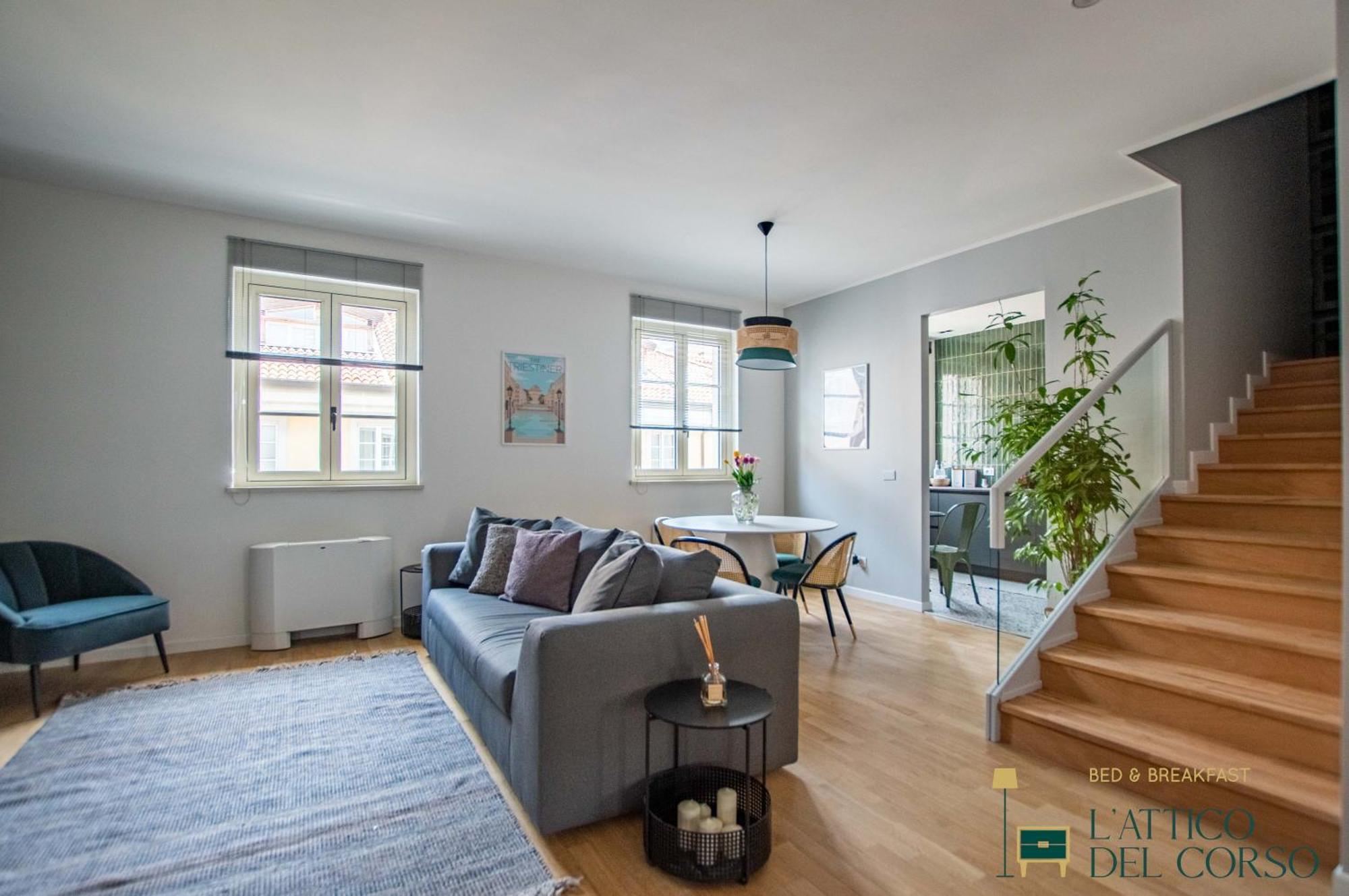 Apartament L'Attico Del Corso Triest Zewnętrze zdjęcie
