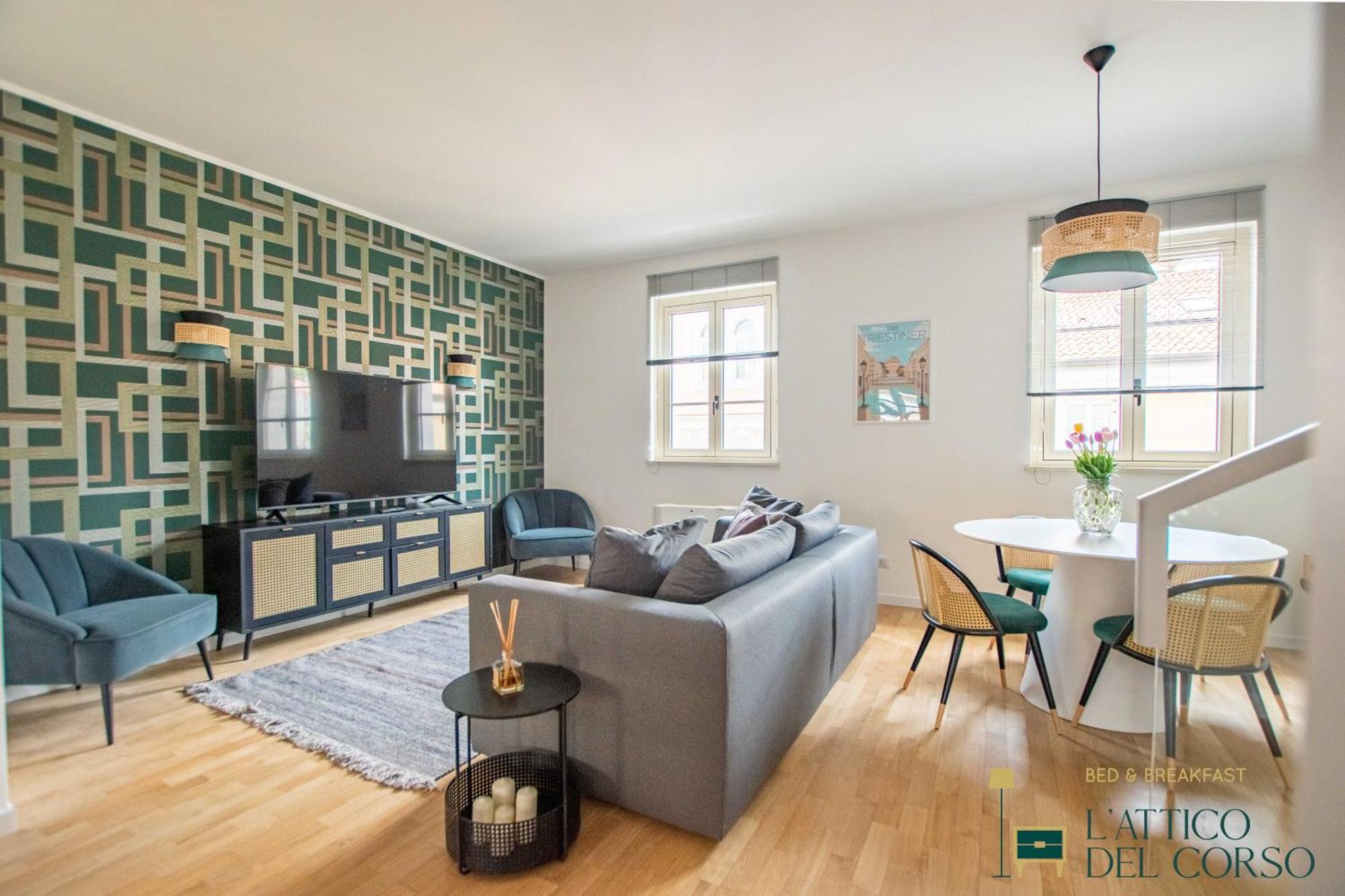 Apartament L'Attico Del Corso Triest Zewnętrze zdjęcie